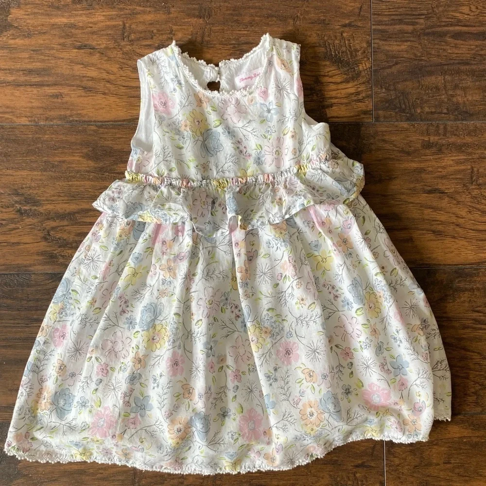 Tommy Bahama, Girls, Dress, Flower Print, Size 3T